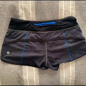 Lululemom speed shorts
